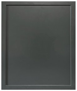 Slim Cold Black (SCB) kitchen cabinet sample from the LeviArs Slim Shaker Collection