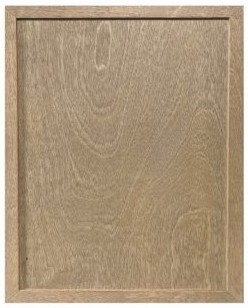 Slim Natural Ash (SNA) kitchen cabinet sample from the LeviArs Slim Shaker Collection