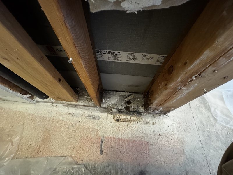 Residential water remediation and interior construction preparation work, view 6 of 19