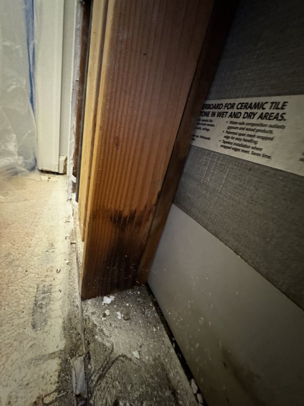 Residential water remediation and interior construction preparation work, view 7 of 19