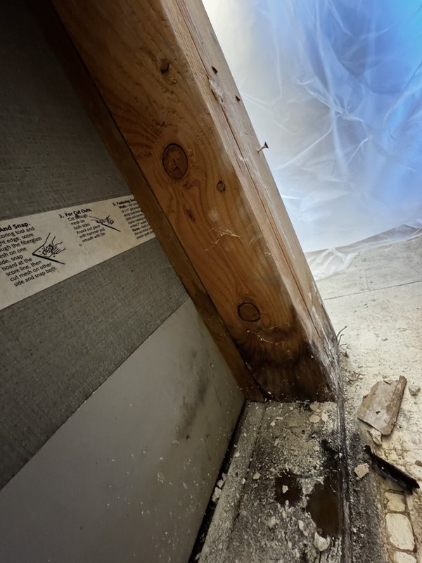 Residential water remediation and interior construction preparation work, view 8 of 19