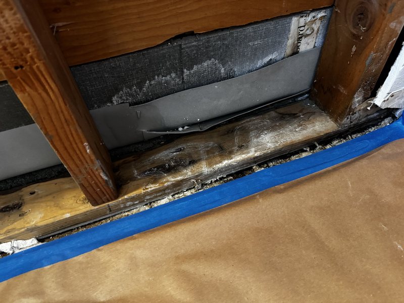 Residential water remediation and interior construction preparation work, view 11 of 19