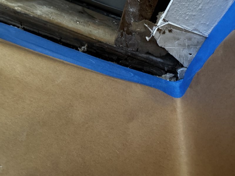 Residential water remediation and interior construction preparation work, view 13 of 19