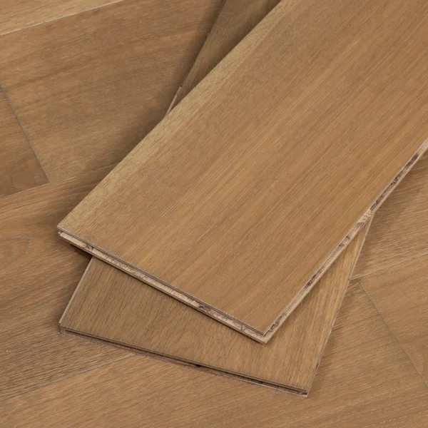 CALI Burgundy Blend — Engineered hardwood flooring selection with LeviArs Design & Remodeling