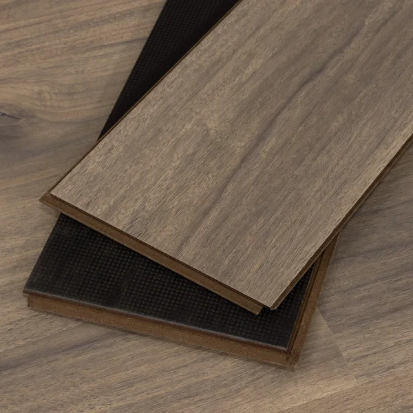 CALI Misty Wood Walnut — Laminate flooring selection with LeviArs Design & Remodeling