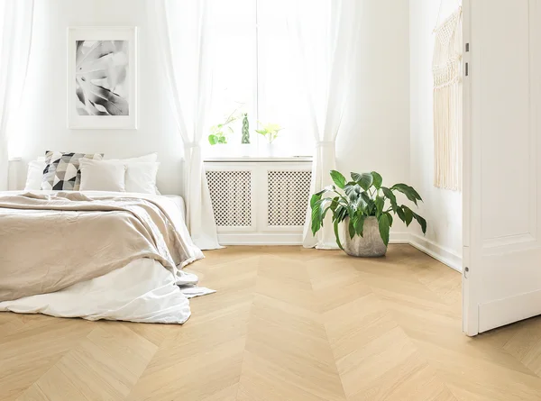 Compass Materials AZURE PRO-CHEVRON-GAO21 — Engineered hardwood · European Oak flooring selection with LeviArs Design & Remodeling