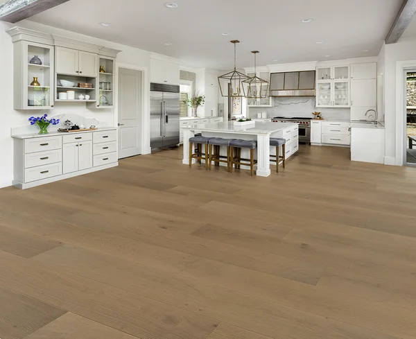 Compass Materials Palisades-Plus(9009)-PRO5-Plus — Engineered hardwood · European Oak flooring selection with LeviArs Design & Remodeling