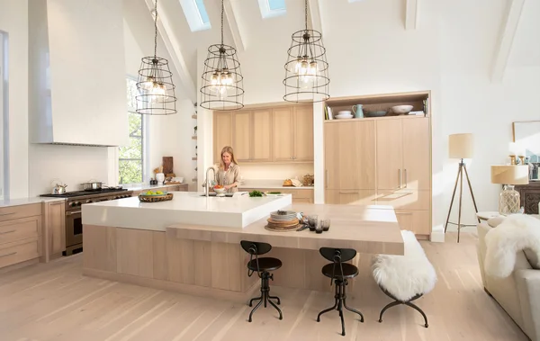 CRAFT Bianco — Engineered hickory flooring selection with LeviArs Design & Remodeling