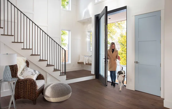 CRAFT Champlain — Engineered hickory flooring selection with LeviArs Design & Remodeling