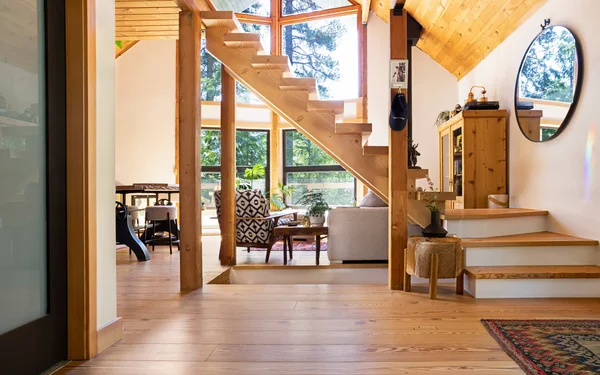 CRAFT Hayloft — Engineered reclaimed heart pine flooring selection with LeviArs Design & Remodeling