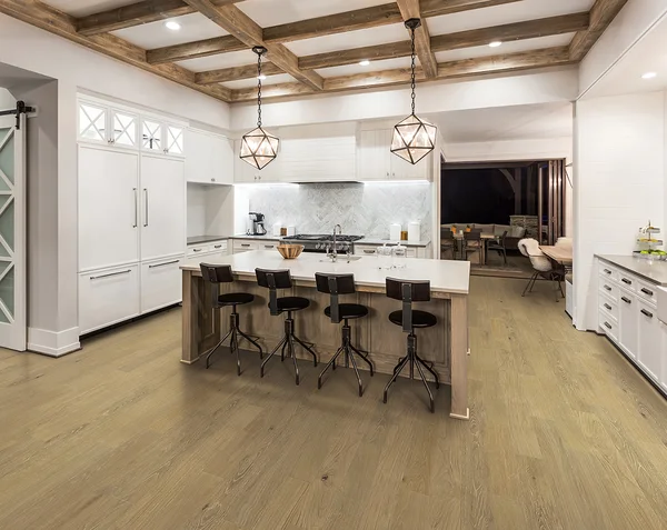 DANSK Biltmore — Engineered white oak flooring selection with LeviArs Design & Remodeling