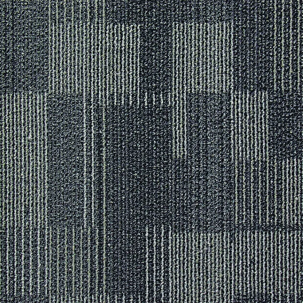 Flooring² Intuition - Fired Steel — Carpet Tile flooring selection with LeviArs Design & Remodeling