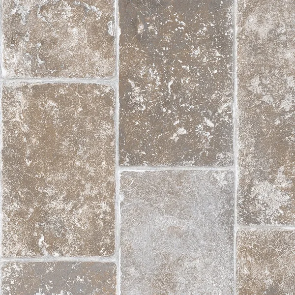 Flooring² Strata - Travina Tan — Sheet Vinyl flooring selection with LeviArs Design & Remodeling