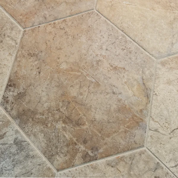 Mannington Luxxe Hexagon Caviar · APS200 — Luxury vinyl tile flooring selection with LeviArs Design & Remodeling