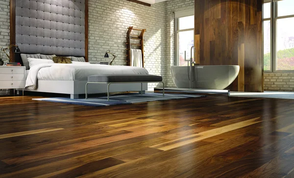 Mercier American Walnut Natural — Engineered hardwood flooring selection with LeviArs Design & Remodeling