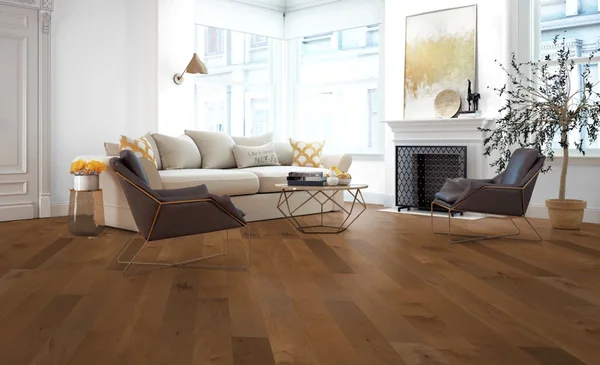 Mercier Hard Maple Amaretto — Solid and engineered hardwood flooring selection with LeviArs Design & Remodeling