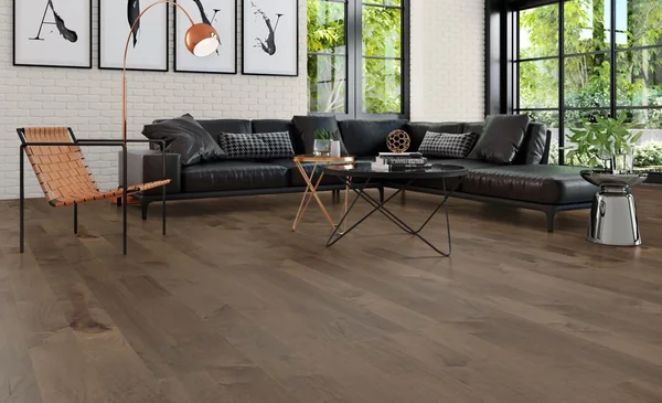 Mercier Hard Maple Arabica — Solid and engineered hardwood flooring selection with LeviArs Design & Remodeling