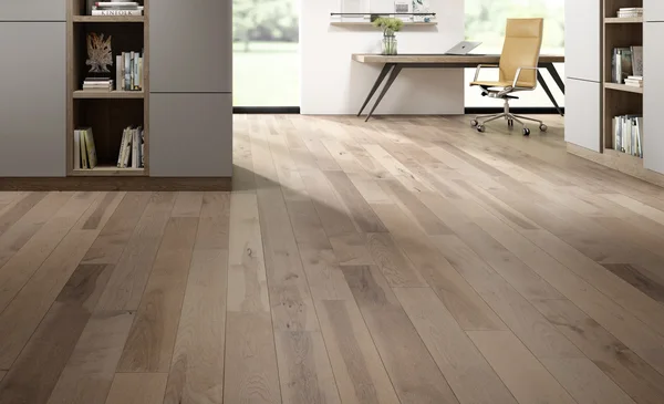 Mercier Hickory Breeze — Solid and engineered hardwood flooring selection with LeviArs Design & Remodeling