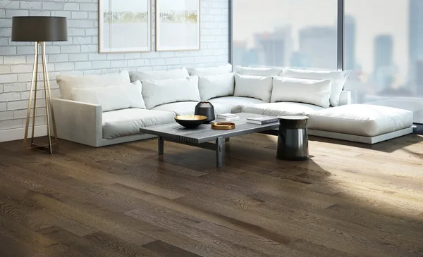 Mercier Red Oak Concrete Grey — Solid and engineered hardwood flooring selection with LeviArs Design & Remodeling