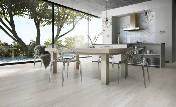 Mercier Red Oak Mist — Solid and engineered hardwood flooring selection with LeviArs Design & Remodeling