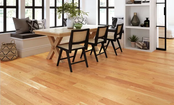Mercier Red Oak Natural — Solid and engineered hardwood flooring selection with LeviArs Design & Remodeling