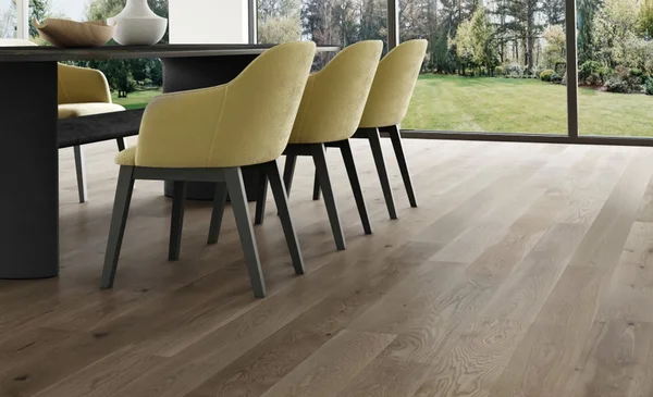 Mercier White Oak Lyra — Engineered hardwood flooring selection with LeviArs Design & Remodeling