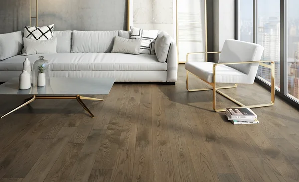 Mercier White Oak Whisper — Solid and engineered hardwood flooring selection with LeviArs Design & Remodeling