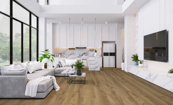 Mercier Yellow Birch Palomino — flooring selection with LeviArs Design & Remodeling