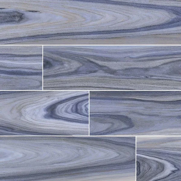 MSI Dellano Exotic Blue — Porcelain flooring selection with LeviArs Design & Remodeling