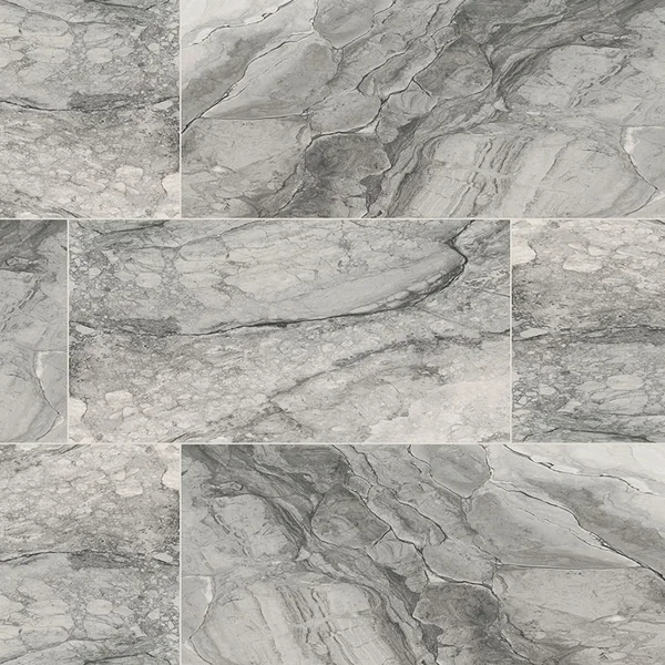 MSI Kaya Onda Gray — Porcelain flooring selection with LeviArs Design & Remodeling