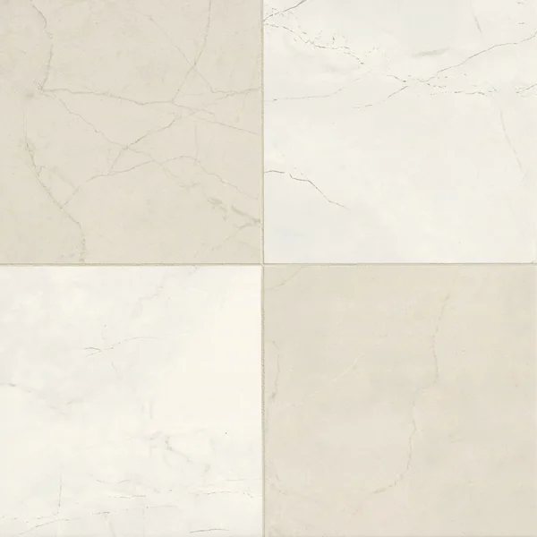 MSI Mello Pearl Grid 17X17 Matte — Porcelain flooring selection with LeviArs Design & Remodeling