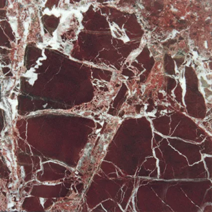MSI Rosso Levanto — Marble flooring selection with LeviArs Design & Remodeling