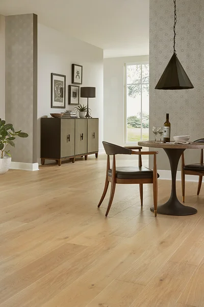 Pacific Mat & Flooring Euro Wide Plank Collection — Engineered hardwood flooring selection with LeviArs Design & Remodeling
