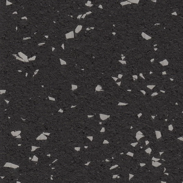 Pacific Mat & Flooring Gray Fleck — Rubber flooring selection with LeviArs Design & Remodeling