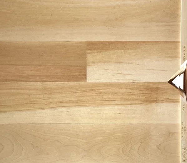 Sheoga Beech Clear Prefinished Natural — Engineered hardwood flooring selection with LeviArs Design & Remodeling