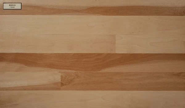 Sheoga Beech Clear Unfinished Solid — Solid hardwood flooring selection with LeviArs Design & Remodeling