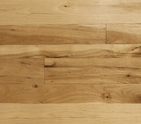 Sheoga Hickory Character Prefinished Natural — Engineered hardwood flooring selection with LeviArs Design & Remodeling