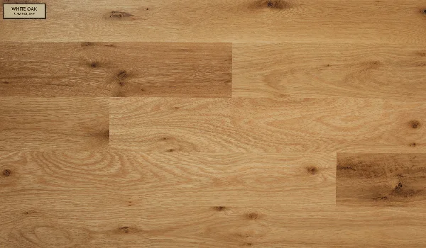 Sheoga White Oak Character Unfinished Solid — Solid hardwood flooring selection with LeviArs Design & Remodeling