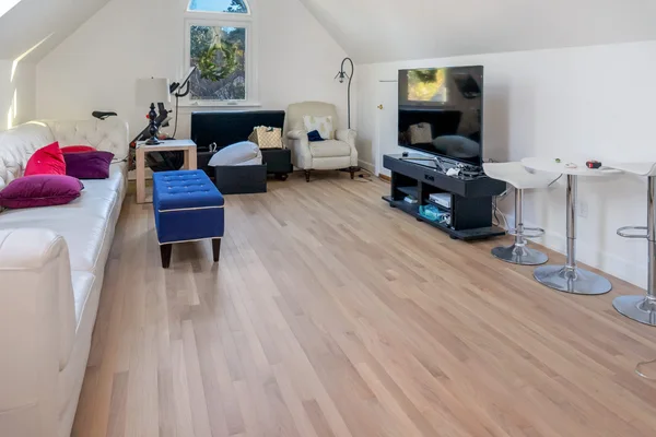 Sheoga White Oak Clear Prefinished Fresh Cut — Engineered hardwood flooring selection with LeviArs Design & Remodeling
