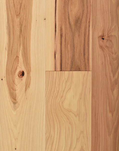 Superior Flooring Natural Hickory · Hickory · 4 1/4" · Heritage · Wire-Brushed — Solid hardwood flooring selection with LeviArs Design & Remodeling