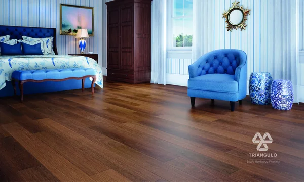 Triângulo Brazilian Chestnut — Engineered Hardwood flooring selection with LeviArs Design & Remodeling