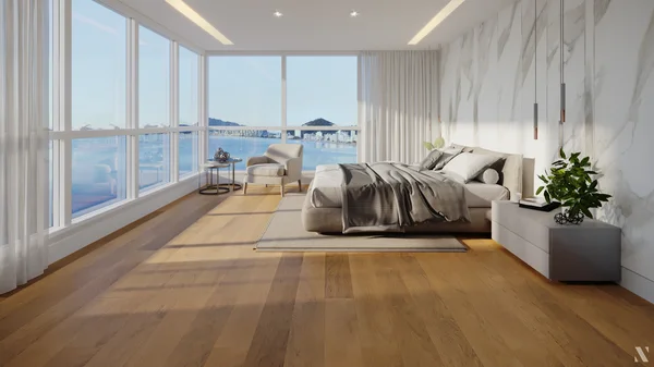Triângulo Brazilian Oak Linova — Engineered Hardwood flooring selection with LeviArs Design & Remodeling