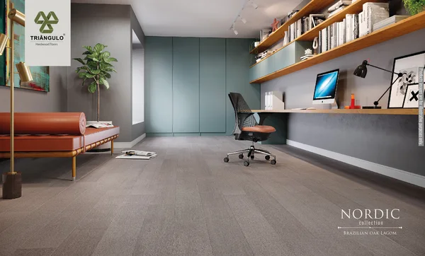Triângulo Brazilian Oak Lagom — Engineered Hardwood flooring selection with LeviArs Design & Remodeling