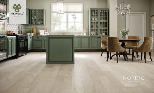 Triângulo Brazilian Oak Livet — Engineered Hardwood flooring selection with LeviArs Design & Remodeling