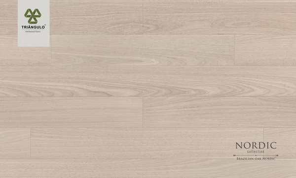 Triângulo Brazilian Oak Nordic — Engineered Hardwood flooring selection with LeviArs Design & Remodeling