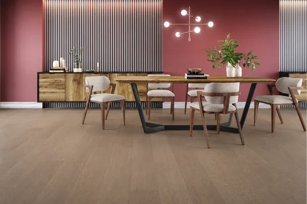 Triângulo Brazilian Oak Tannin — Engineered Hardwood flooring selection with LeviArs Design & Remodeling