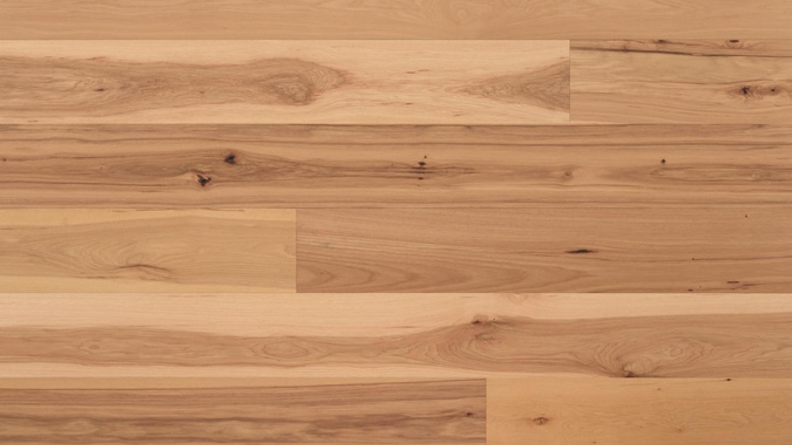 Abode by Kentwood Brushed Hickory Natural — Engineered hardwood flooring selection with LeviArs Design & Remodeling