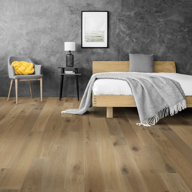 Bravada Hardwood Nahe — flooring selection with LeviArs Design & Remodeling