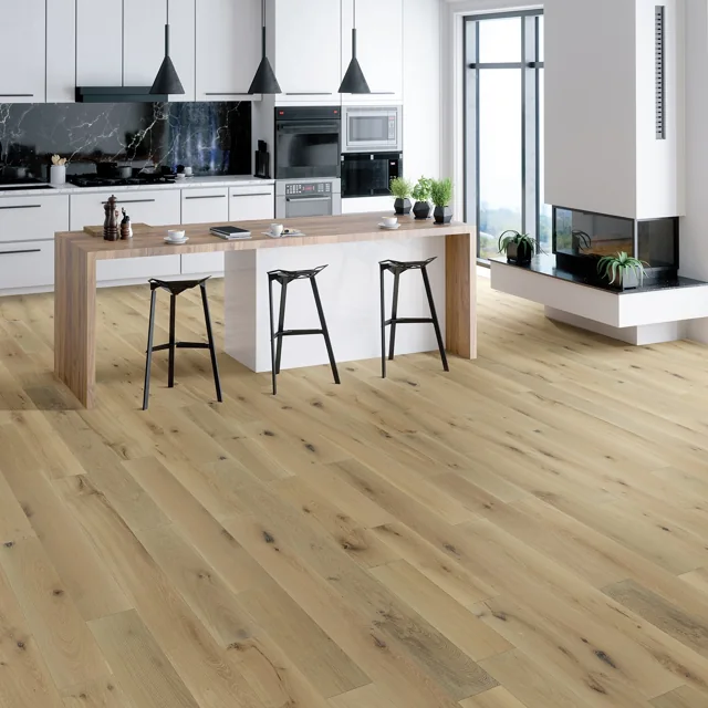 Bravada Hardwood Rhone — flooring selection with LeviArs Design & Remodeling