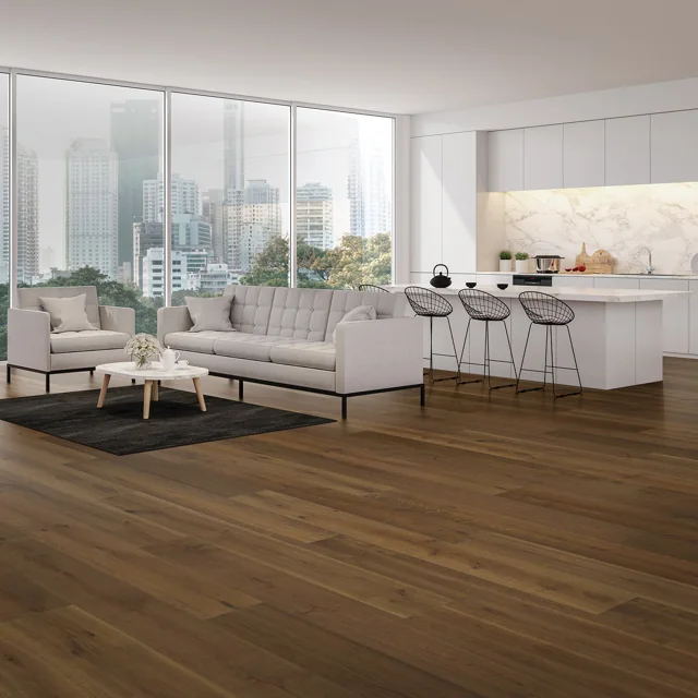 Bravada Hardwood Rondo — flooring selection with LeviArs Design & Remodeling